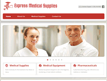 Tablet Screenshot of expressmedicalslu.com